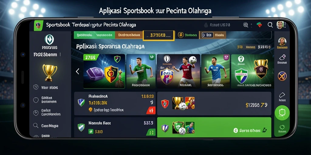 Screenshot gameplay 8768 menampilkan suasana taruhan olahraga yang menarik.
