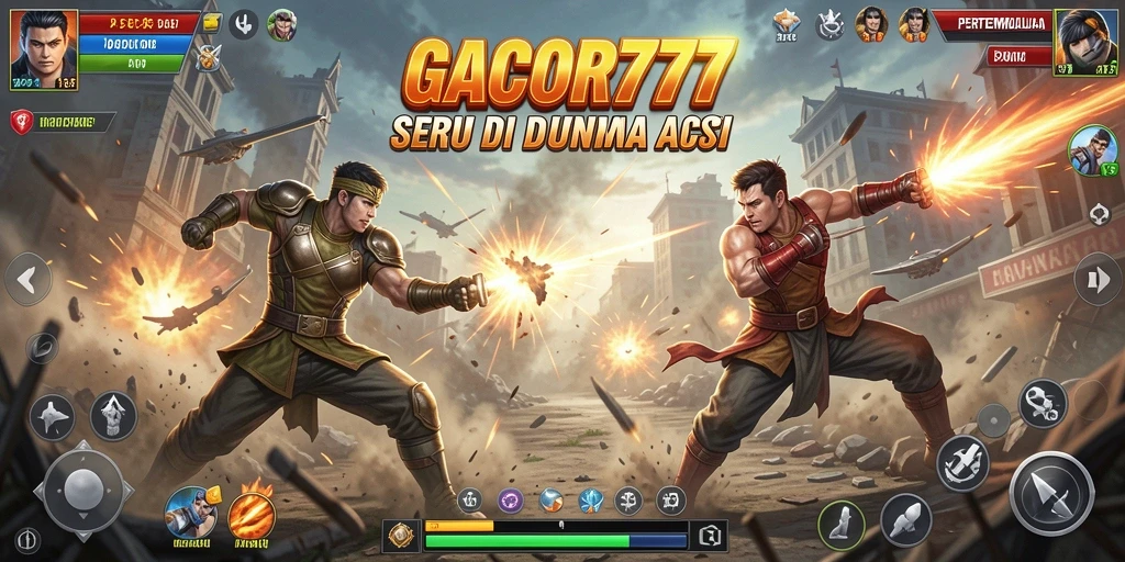 Screenshot GACOR777 menampilkan momen aksi epik dalam pertempuran.