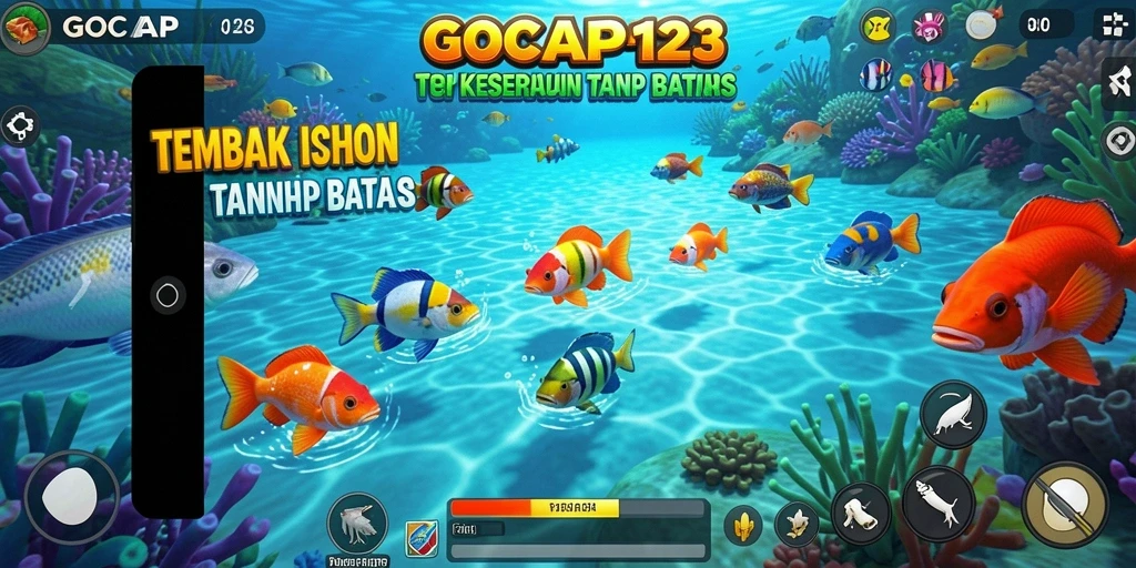 Tampilan gameplay GOCAP123 yang penuh warna dan menarik.