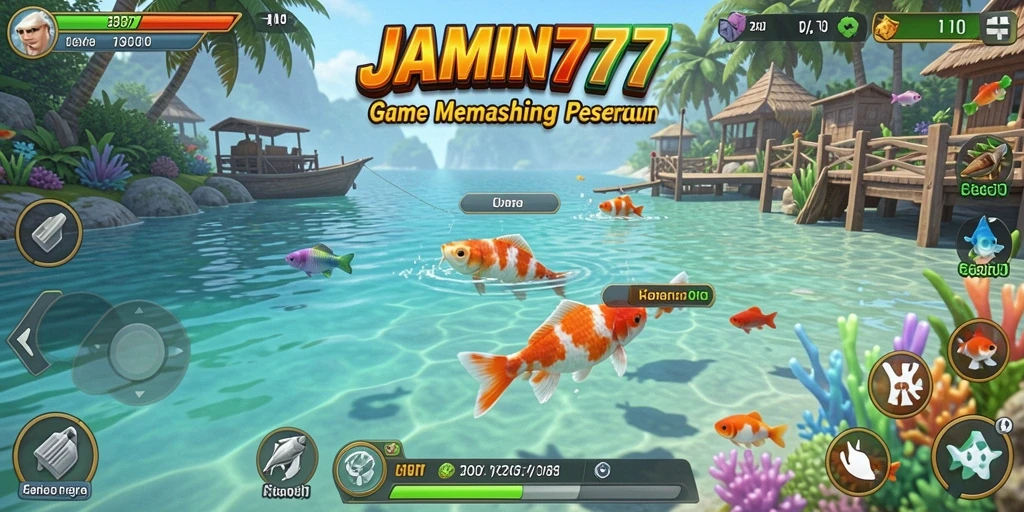 Tangkapan ikan yang menakjubkan dalam gameplay seru JAMIN777.