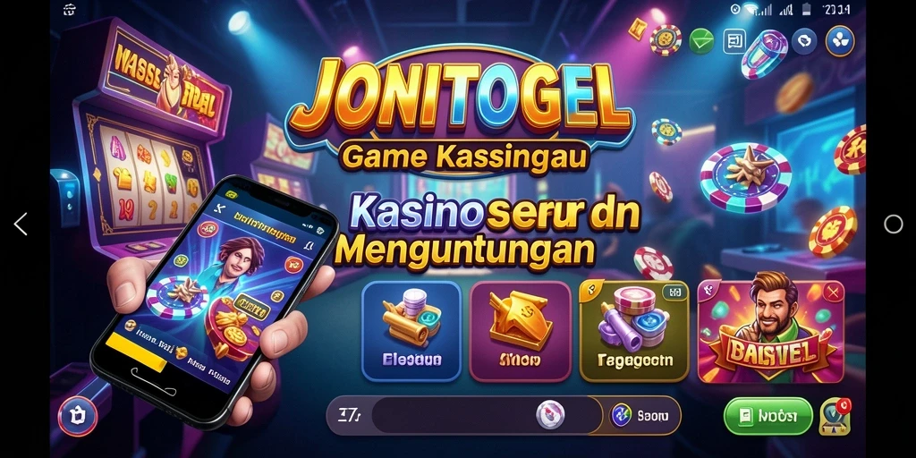 Screenshot gameplay menampilkan serunya bermain Kasino di JONITOGEL.