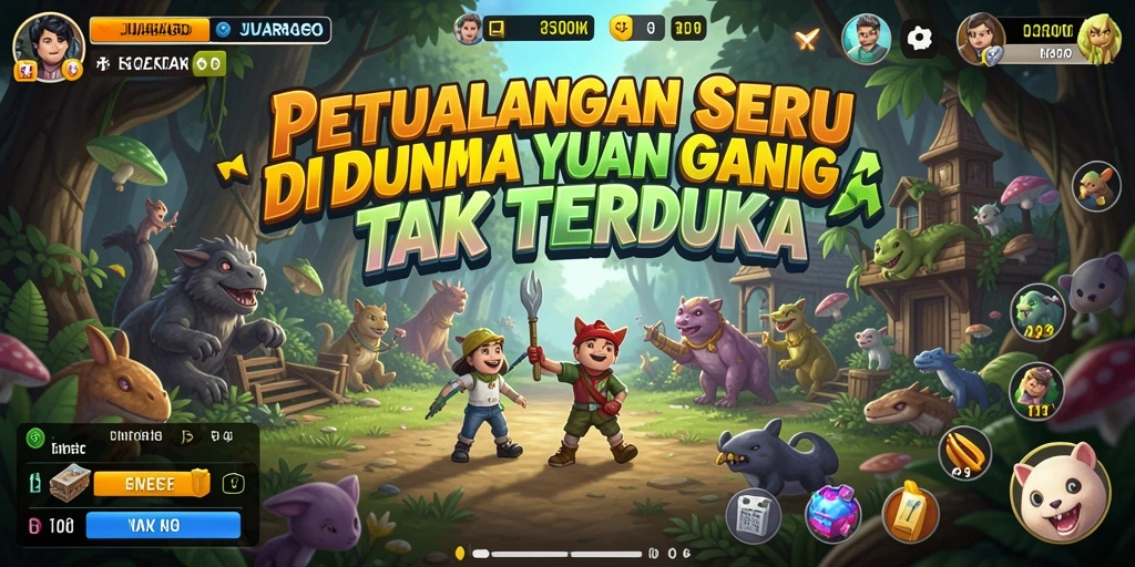 Screenshot JUARAGO menunjukkan aksi petualangan seru dan grafis yang memukau.