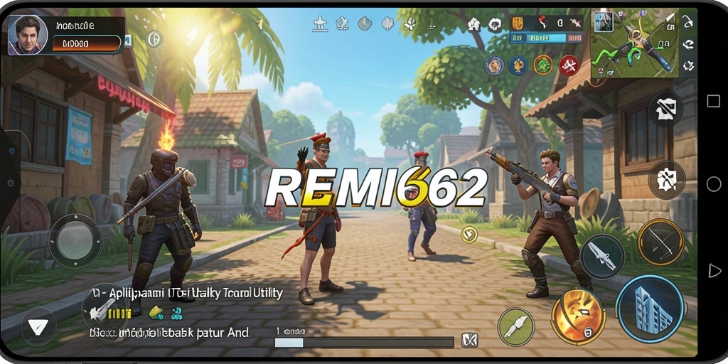 Tampilan utama REMI62 dengan fitur pengingat dan manajemen tugas.