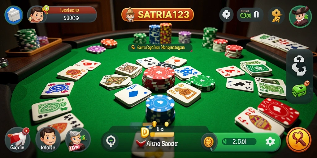 Grafis menarik dan gameplay seru di SATRIA123